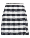 Thom Browne Gingham-check Jacquard Miniskirt In Blue