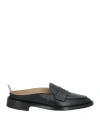 Thom Browne Woman Mules & Clogs Black Size 7.5 Leather In Black
