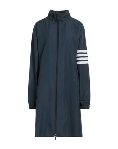 Thom Browne Woman Overcoat & Trench Coat Navy Blue Size 2 Polyester
