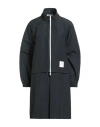 Thom Browne Woman Overcoat & Trench Coat Navy Size 2 Cotton, Nylon