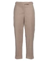 Thom Browne Woman Pants Light Brown Size 10 Virgin Wool In Beige