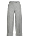 Thom Browne Woman Pants Light Green Size 6 Cotton In Gray