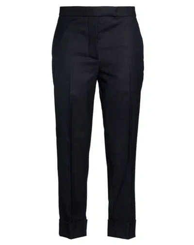 Thom Browne Woman Pants Midnight Blue Size 6 Wool