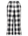 Thom Browne Woman Pants Navy Size 8 Wool, Polyester In Navy Blue