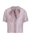 Thom Browne Woman Shirt Red Size 8 Silk