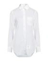 Thom Browne Woman Shirt White Size 4 Cotton In White