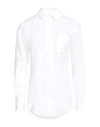 Thom Browne Woman Shirt White Size 6 Linen, Cotton, Silk