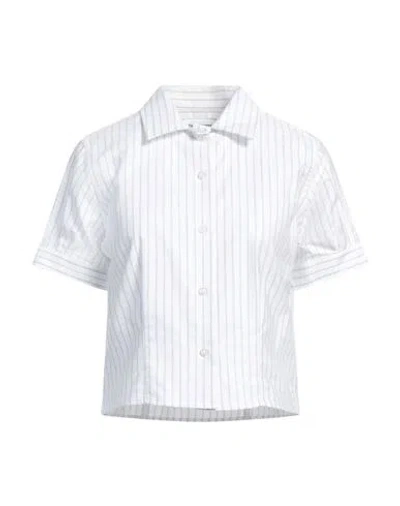 Thom Browne Woman Shirt White Size 8 Cotton