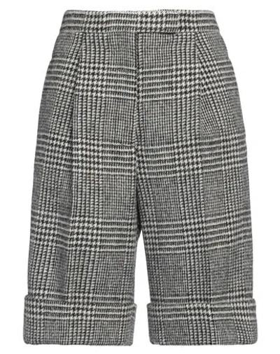 Thom Browne Woman Shorts & Bermuda Shorts Black Size 4 Wool