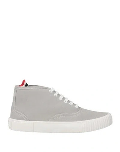 Thom Browne Woman Sneakers Grey Size 8 Textile Fibers