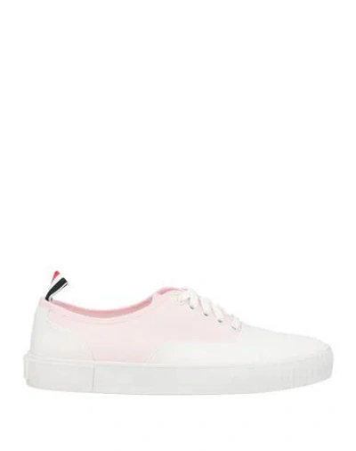 THOM BROWNE THOM BROWNE WOMAN SNEAKERS LIGHT PINK SIZE 6 COTTON