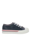 Thom Browne Corduroy Sneakers In Navy Blue