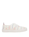 Thom Browne Woman Sneakers White Size 8 Textile Fibers In White