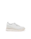 Thom Browne Leather Sneaker In White