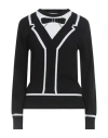 Thom Browne Woman Sweater Black Size 6 Cashmere, Viscose In Black