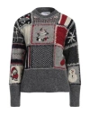 Thom Browne Woman Sweater Grey Size 2 Wool, Mohair Wool In Grey