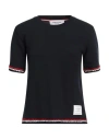 Thom Browne Woman T-shirt Midnight Blue Size 8 Cotton In Blue