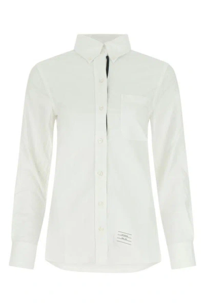 Thom Browne Woman White Cotton Shirt