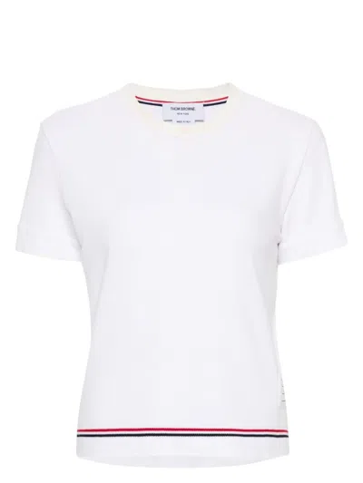 Thom Browne Women's 100% Cotton T-shirt Essential