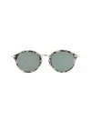 Thom Browne Unisex Tbs908 49mm Sunglasses In Grey