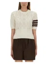 Thom Browne Women's 4bar Knit Tshirt