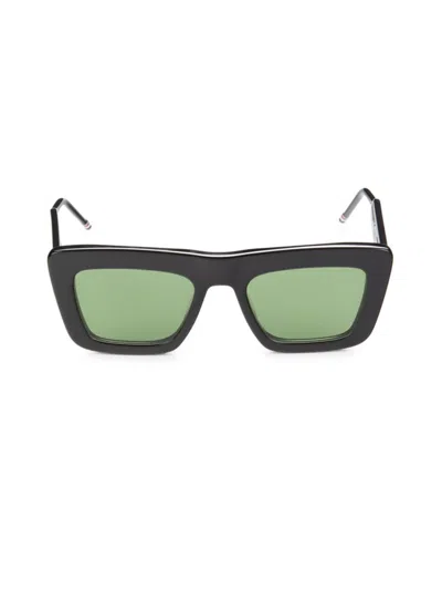 Thom Browne Women's 52mm Square Sunglasses In Black
