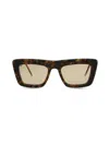 Thom Browne Square-frame Acetate Sunglasses In Tortoise