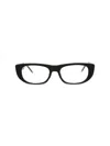 Thom Browne Square-frame Acetate Optical Frames In Black