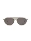 Thom Browne Women's 55mm Round Aviator Sunglasses In Grey
