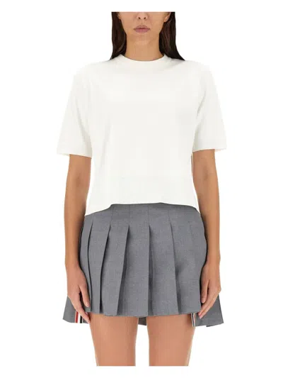 THOM BROWNE WOMEN'S BOXY FIT T-SHIRT