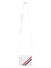 Thom Browne Women's Card Holder With Shoulder Strap In White