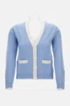 Thom Browne Cashmere Cardigan In Blue