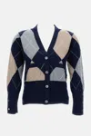 Thom Browne Womens Cardigan In Blue