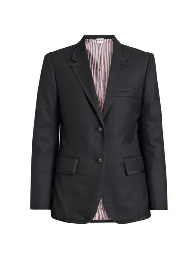Thom Browne Women's Classic Wool Twill Sport Coat In Black