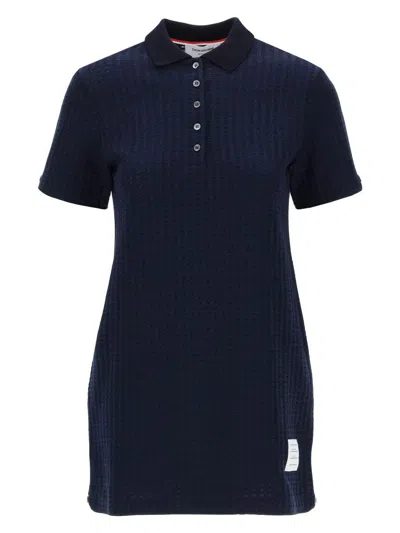 THOM BROWNE WOMEN'S COTTON MINI DRESS