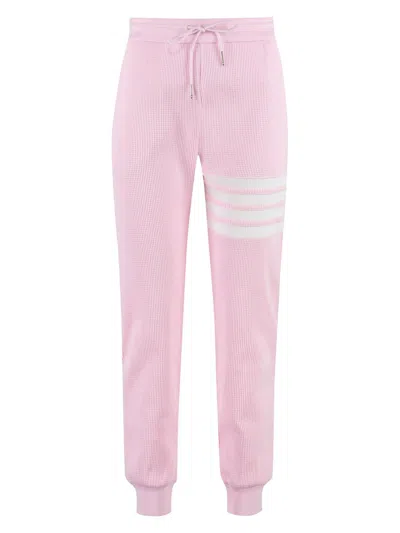 THOM BROWNE WOMEN'S COTTON PIQUÃ© TROUSERS
