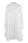 Thom Browne Women's Cotton Shirtdress In White