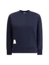 Thom Browne Women Cotton Sweatshirt In Blue