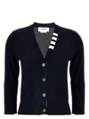 Thom Browne Cotton 4-bar Card In Blue