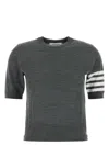 Thom Browne Dark Grey Wool Blend Sweater