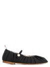 Thom Browne Pleated Ballet Flats