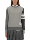 Thom Browne Funmix Classic Loopback 4-bar Sweatshirt