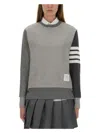 Thom Browne Funmix Classic Loopback 4-bar Sweatshirt
