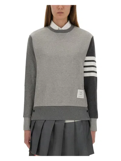 Thom Browne Women's Funmix Classic Loopback 4bar Sweatshirt