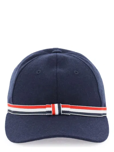 THOM BROWNE WOMEN'S GG BOW BASEBALL CAP