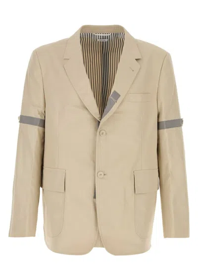 Thom Browne Giacca In Neutral
