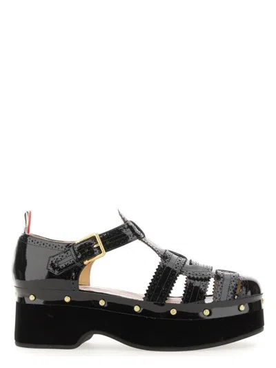 THOM BROWNE WOMEN'S HEELED SANDAL