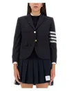 Thom Browne Jacket 4bar In Blue