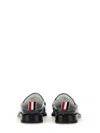 Thom Browne Varsity Penny Loafer With 2 Cm Heel In Gray