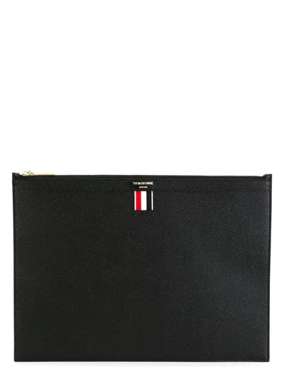 THOM BROWNE WOMEN'S LEATHER DOCUMENT CASE